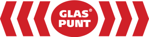 Het logo van Glaspunt B.V., uw glaszetter voor in Zoetermeer
